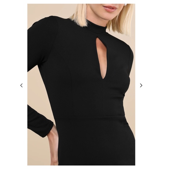 Lulu's Sultry Favorite Black Backless Mini Dress XS - NWOT - Picture 5 of 7
